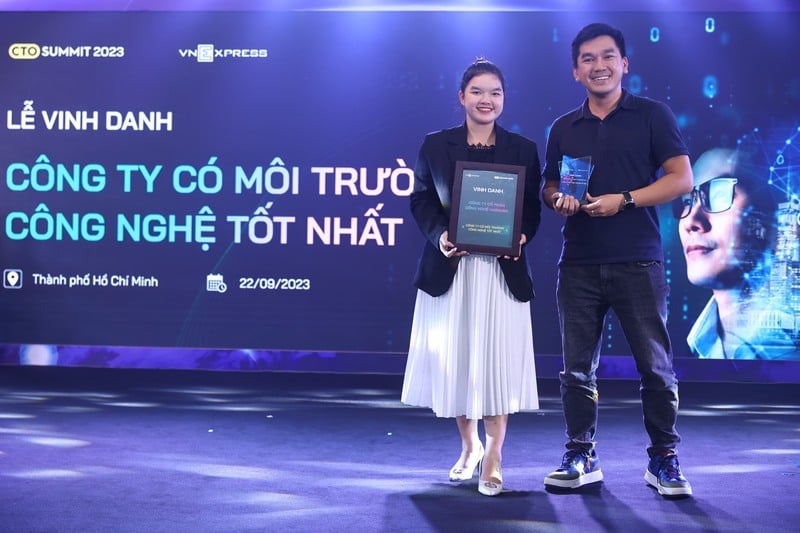 Website vinh dự là 1 trong 6 công ty có môi trường công nghệ tiêu biểu 2023