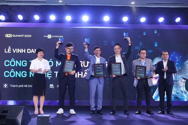 Cùng được vinh danh tại sự kiện CTO Summit 2023 với Website, còn có những doanh nghiệp nổi bật khác