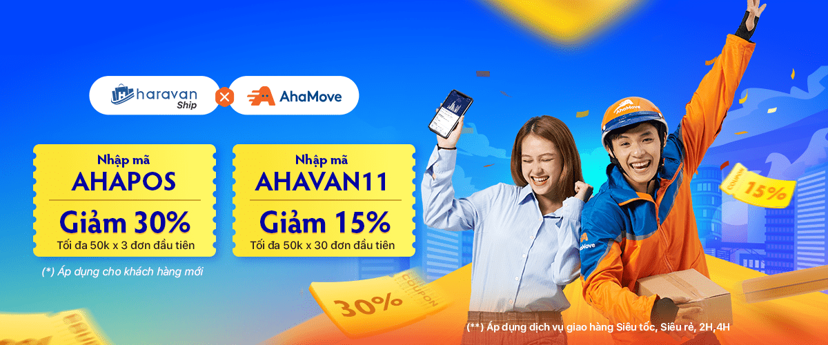 Khuyến mãi Ahamove dành riêng cho khách hàng Website