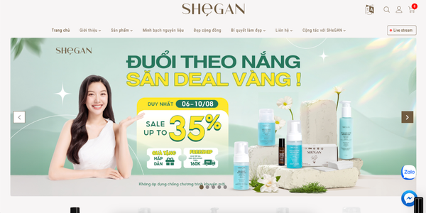 Câu chuyện khách hàng SHeGAN - Website