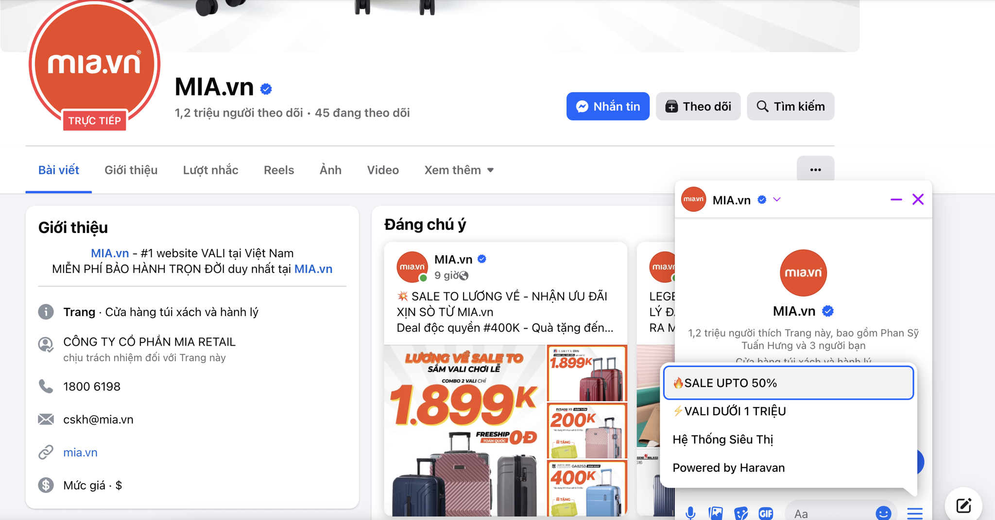 Câu chuyện khách hàng MIA.vn - Website