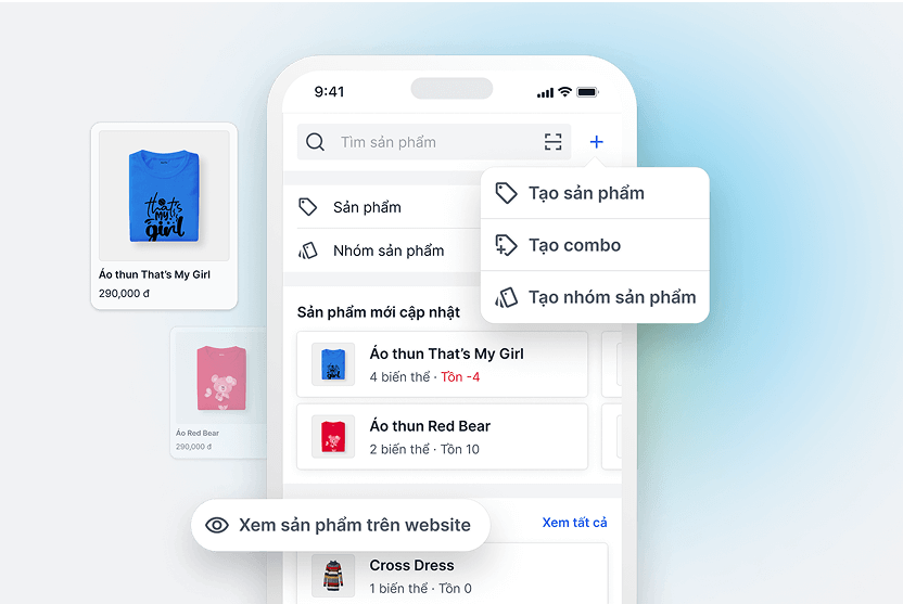 Website All-in-One - Giải pháp bán hàng đa kênh hiệu quả