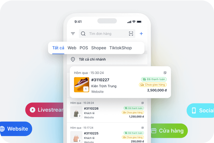 Website All-in-One - Giải pháp bán hàng đa kênh hiệu quả