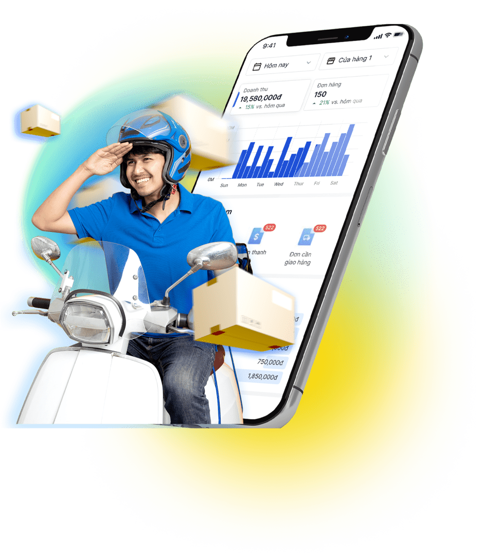 Giảm 50% chi phí giao hàng - Quản lý đơn dễ dàng