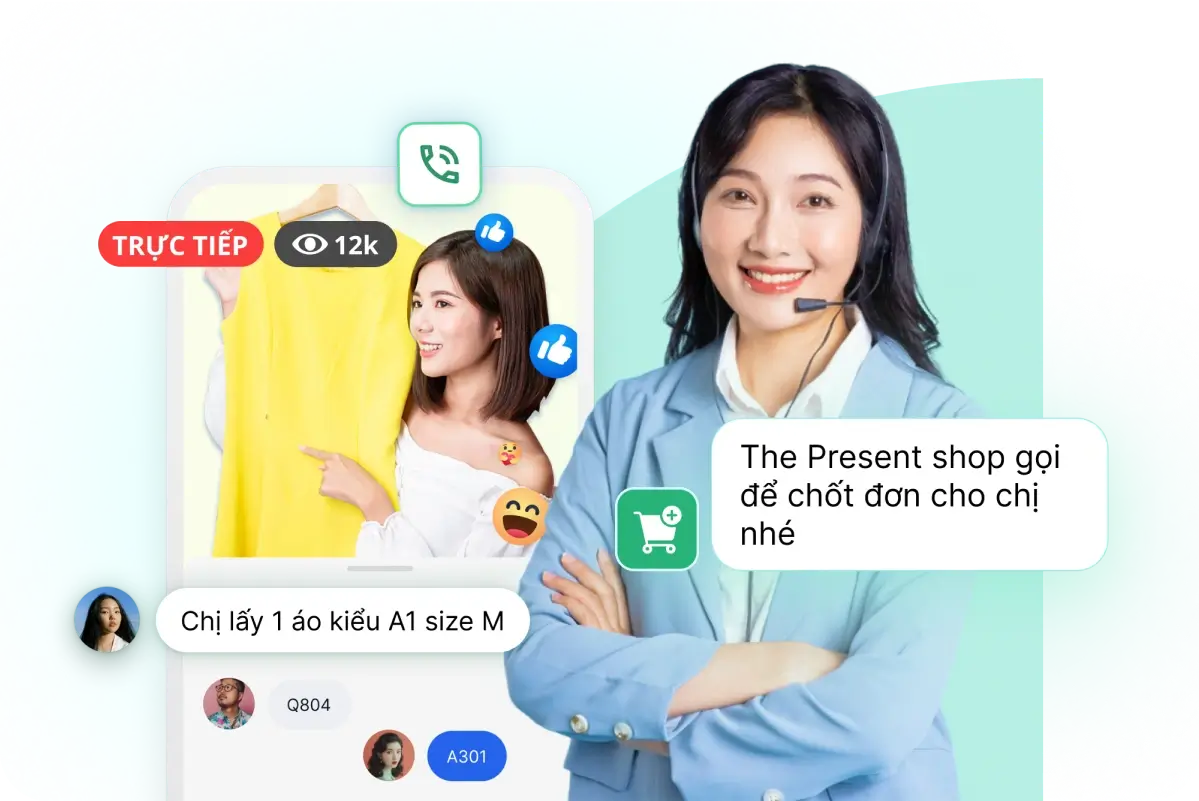 Chốt đơn Livestream