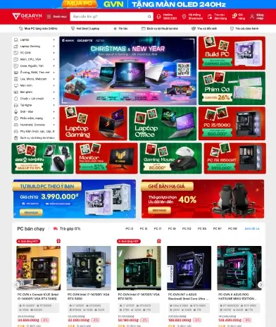 Website - Bán hàng dễ dàng trên website đa kênh.