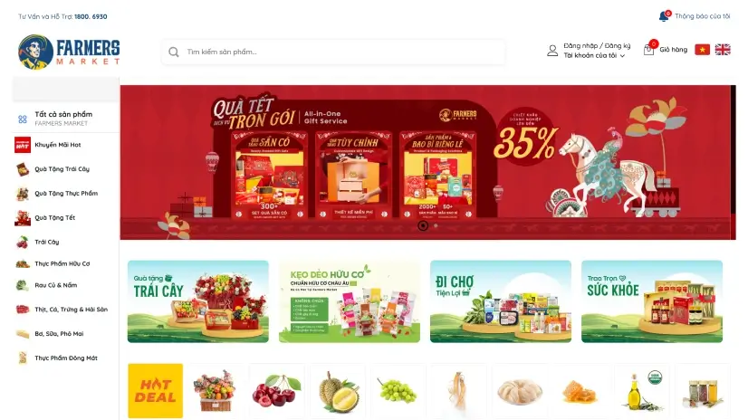 Website - Bán hàng dễ dàng trên website đa kênh.