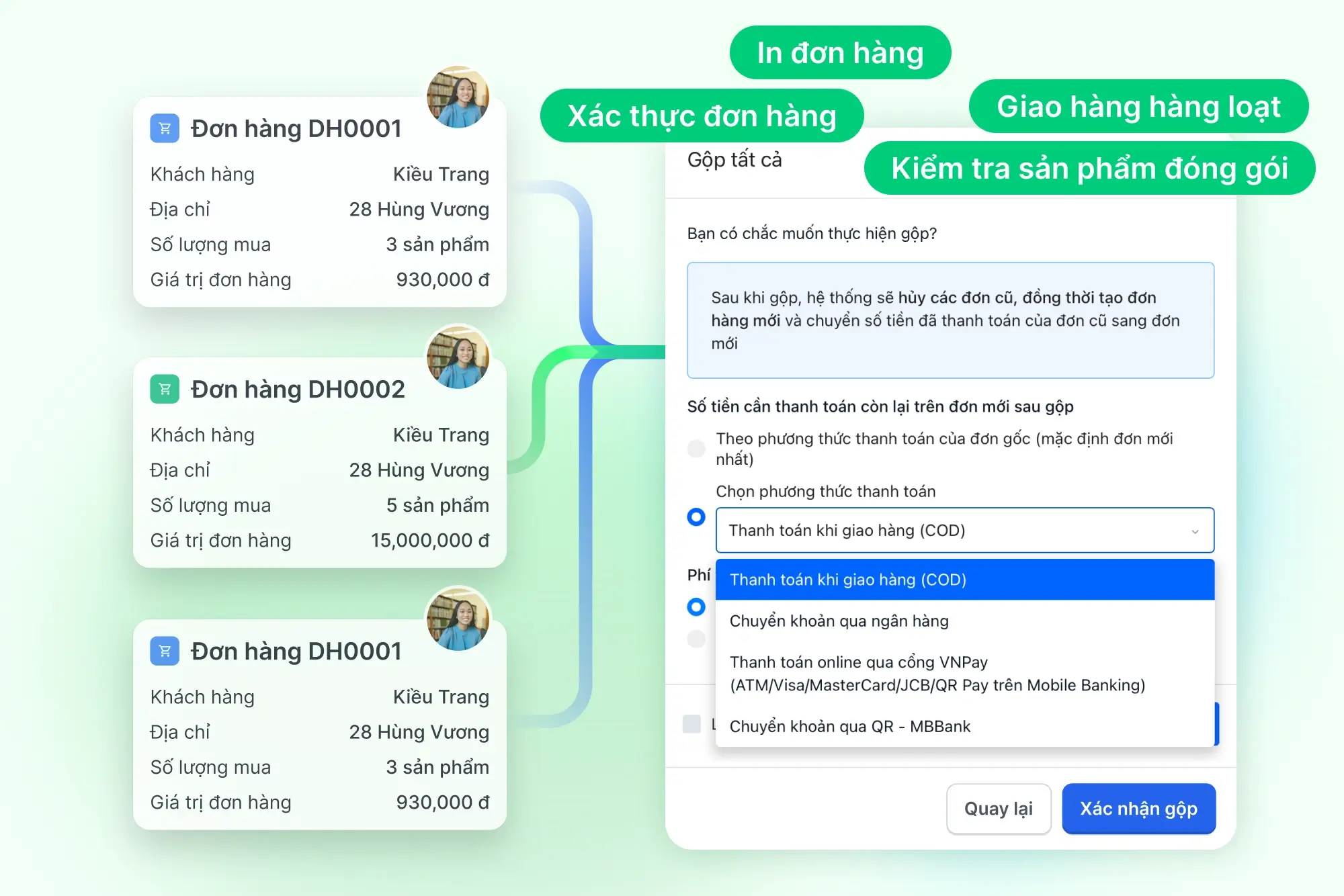 Phần mềm quản lý đơn hàng đa kênh hiệu quả Website