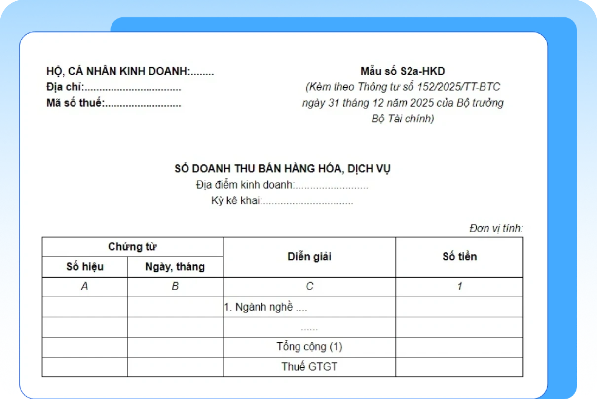 Thuế cho hộ kinh doanh - Website