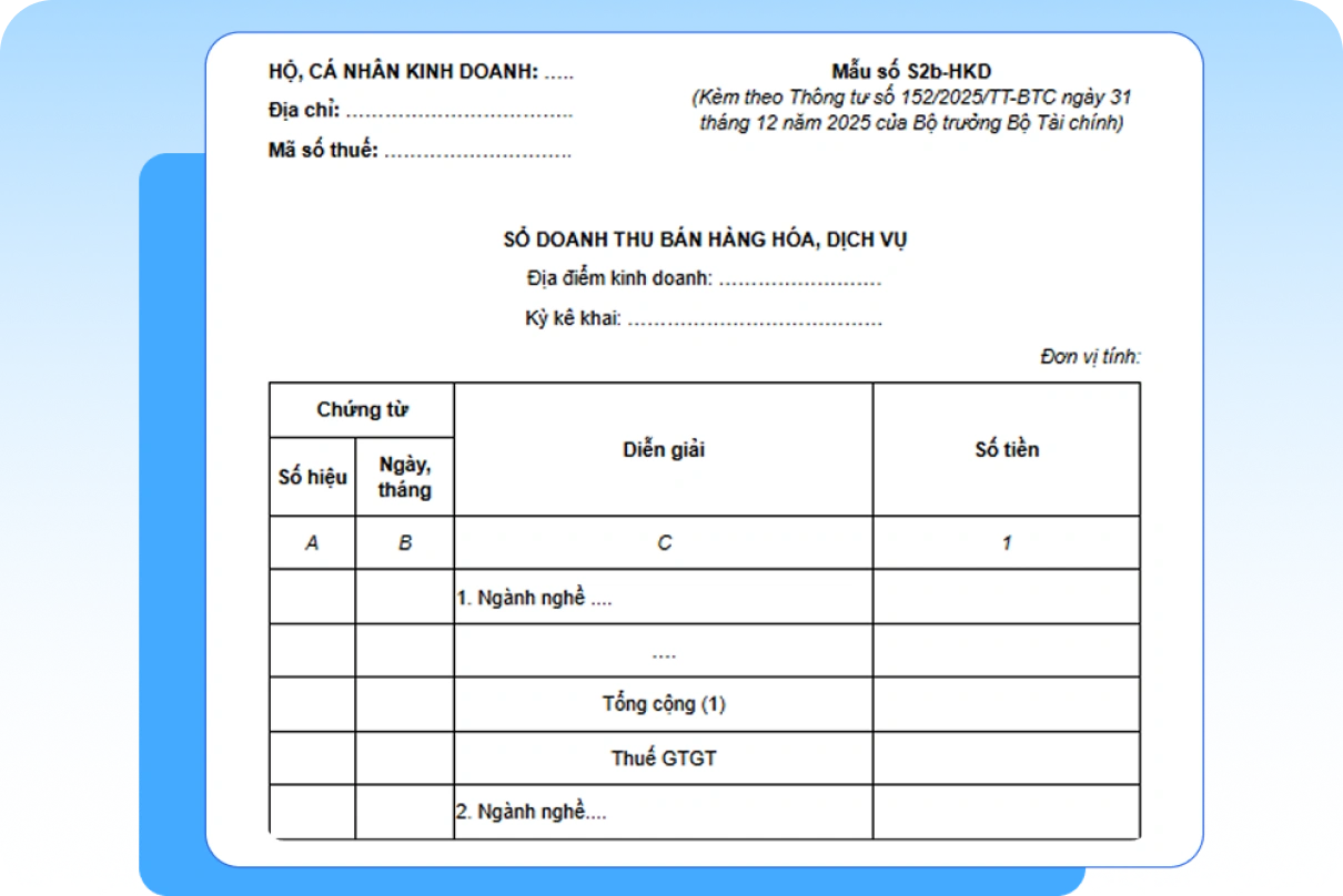 Thuế cho hộ kinh doanh - Website