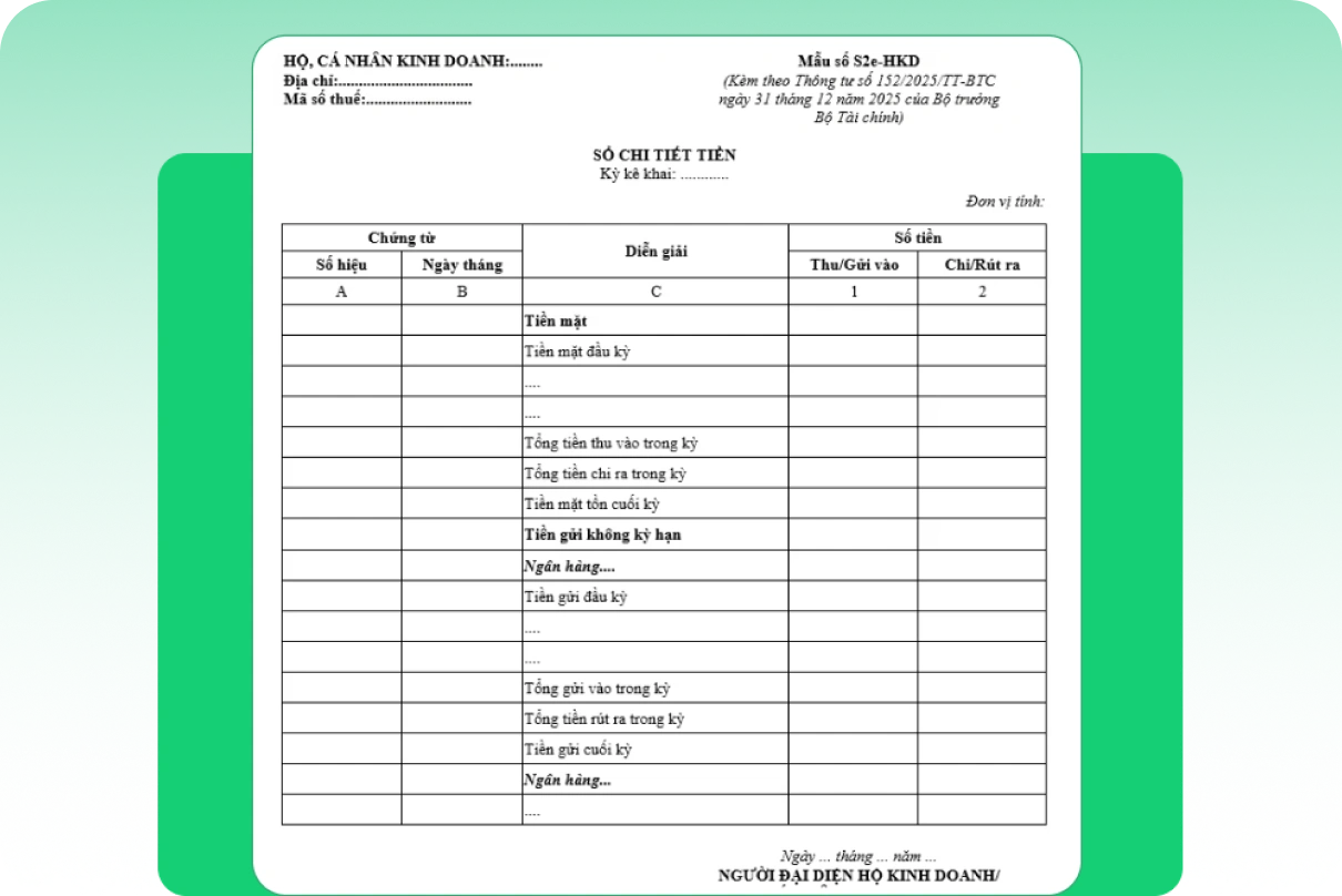 Thuế cho hộ kinh doanh - Website