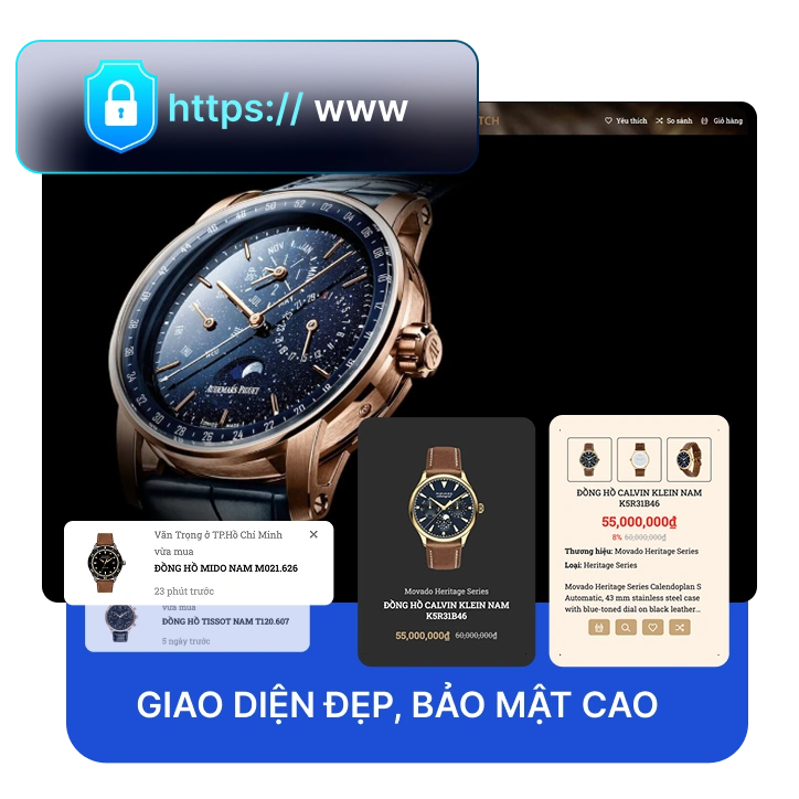 Website - Bán hàng dễ dàng trên website đa kênh.