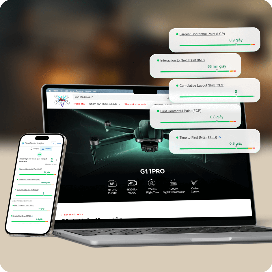 Website - Bán hàng dễ dàng trên website đa kênh.