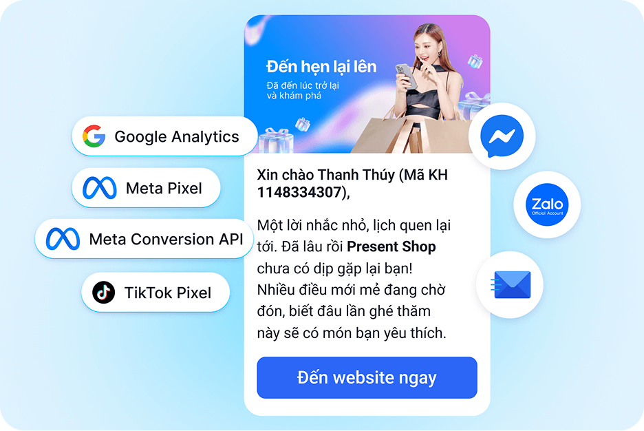 Website - Bán hàng dễ dàng trên website đa kênh.
