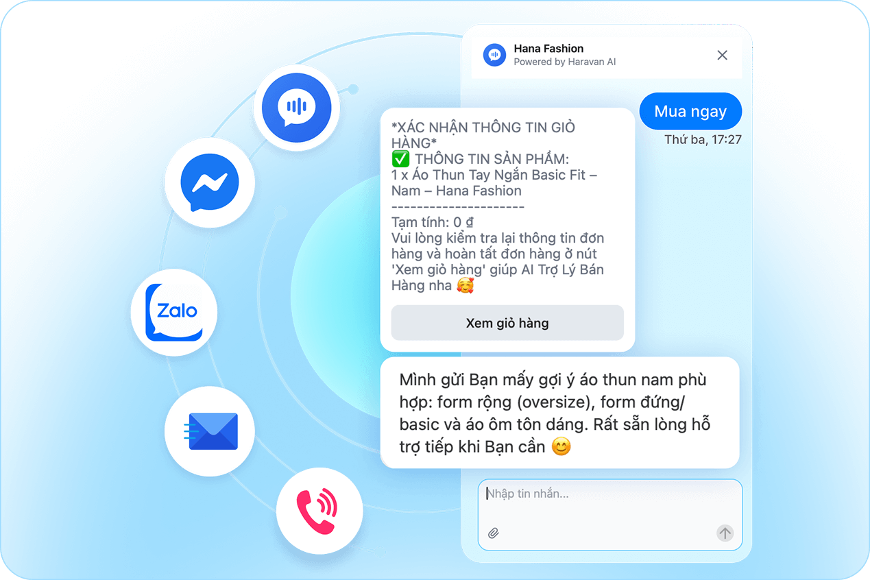 Website - Bán hàng dễ dàng trên website đa kênh.