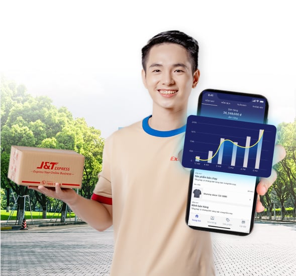 Kết nối J&T trên Website
