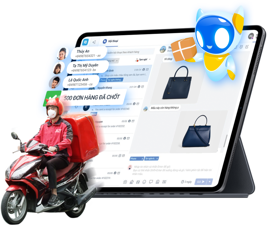 Kết nối J&T Express trên Website