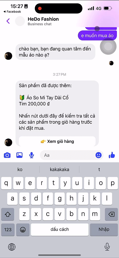 Khách hàng tự chốt đơn, không cần chờ đợi tư vấn