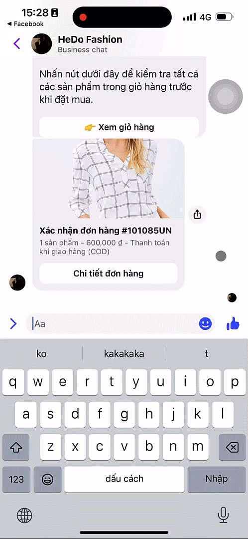 Dễ dàng theo dõi chi tiết đơn hàng
