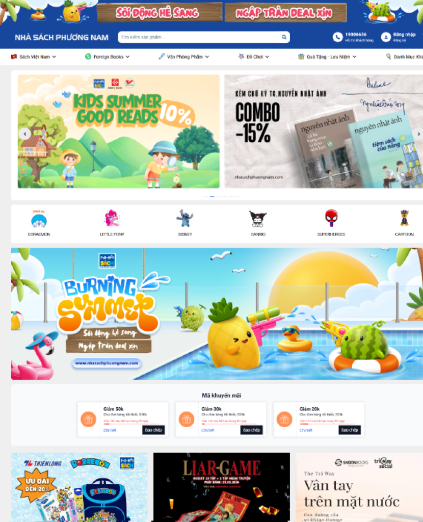 Câu chuyện thành công - Website