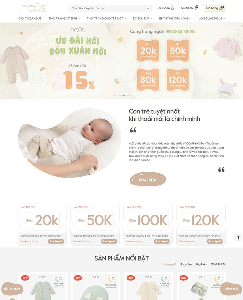 Câu chuyện thành công - Website