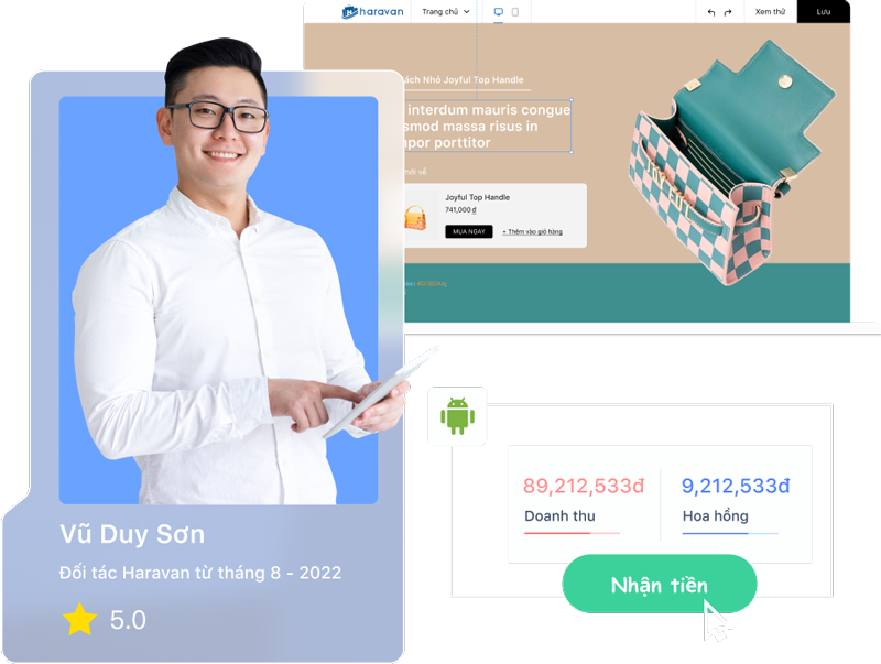 Trở thành đối tác Website để tăng thêm thu nhập