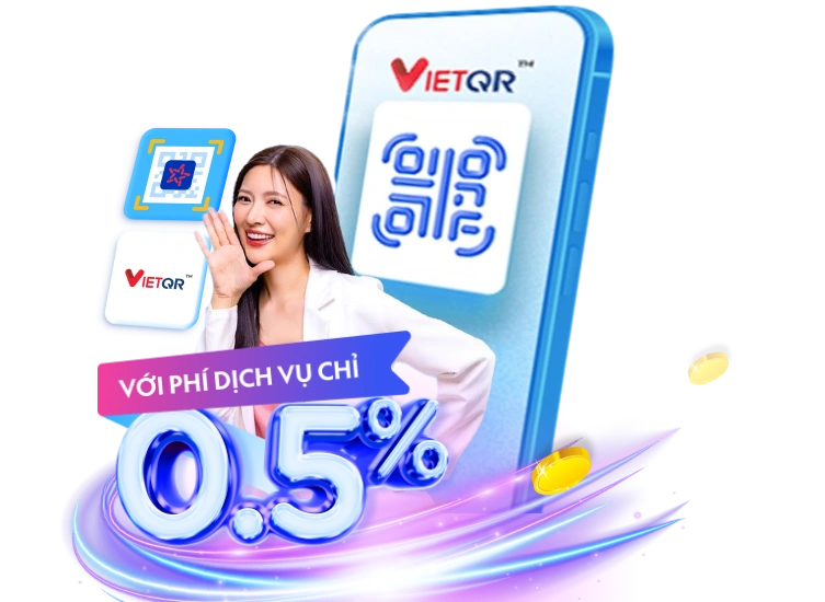 Tích hợp thanh toán VIETQR Động MBBank cùng với Website