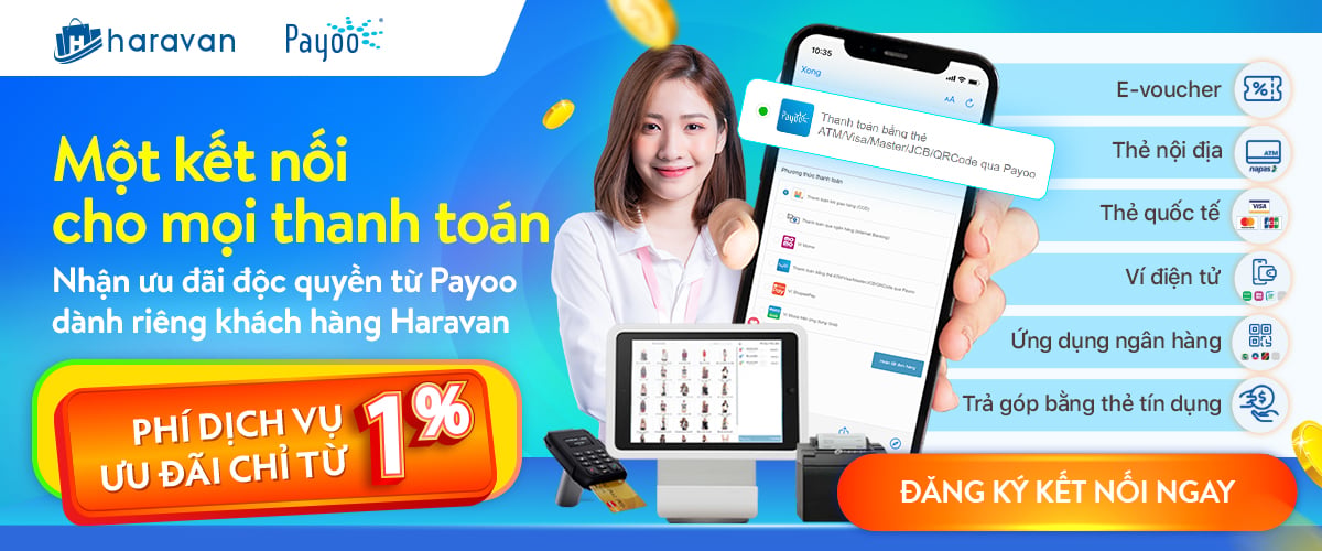 Payoo - Phí dịch vụ chỉ từ 1% - Một kết nối cho mọi thanh toán