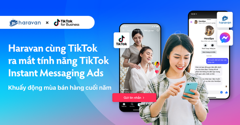 Website cùng TikTok ra mắt Tính năng TikTok Instant Messaging Ads - “Khuấy động” mùa bán hàng cuối năm