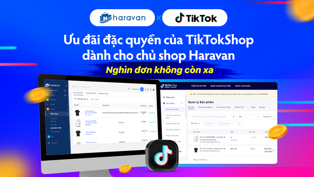 Ưu đãi đặc quyền của TikTok Shop dành cho chủ shop Website, nghìn đơn không còn xa
