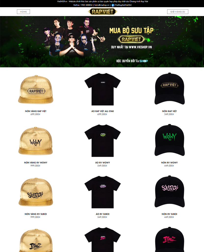 Câu chuyện thành công - Website